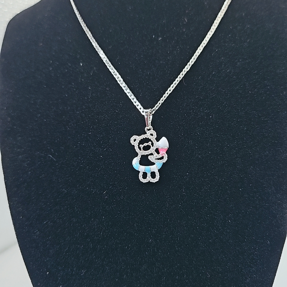 Cute Bear Pendant Necklace